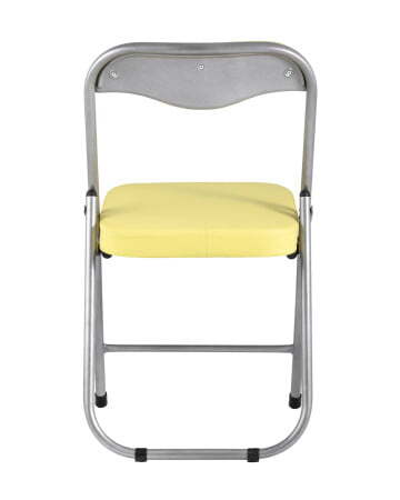 Стул складной ДЖОН металлик, желтый (Стул складной Джон желтый)