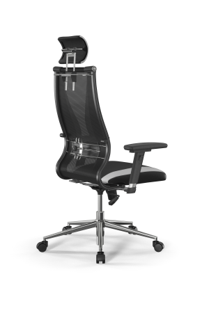 Кресло для руководителя Метта Sit 10 B2-170D - T+UMF(SY271)+Extra /Kb38/Wh09/D03P/H3mL-Pf-2D(M09.B23 (Черный | Белый) Кресло для руководителя Метта Sit 10 B2-170D - T+UMF(SY271)+Extra /Kb38/Wh09/D03P/H3mL-Pf-2D(M09.B23 (Черный | Белый)