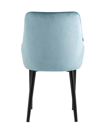 Стул Джоан велюр пыльно-голубой (Стул Джоан пыльно-голубой)