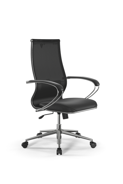 Кресло для руководителя Метта Sit 10 B2-163K - T+Extra /Km00/Wm12/K1cL(M09.B23.G18.W01) (Черный)