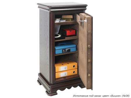 Взломостойкий сейф в дереве VALBERG КАРАТ-90T EL Д (Коричневый)