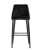 Стул барный Диего велюр черный (Стул барный Диего черный)