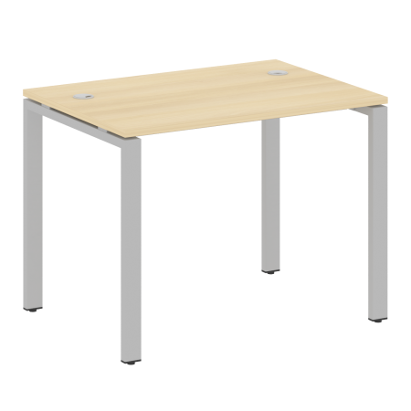 Стол письменный Metal System Style БП.СП-1 1000x720x750 (Акация/Серый металл)