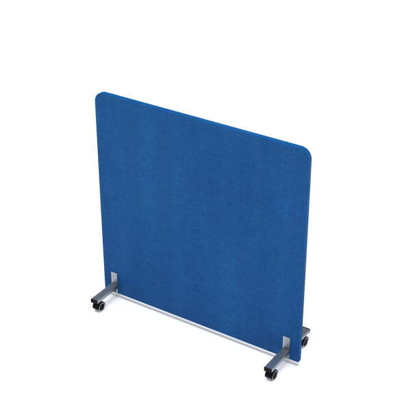 Акустическая мобильная перегородка SOFTOffice 011.МП.1212 1200x377x1200 (Indigo)