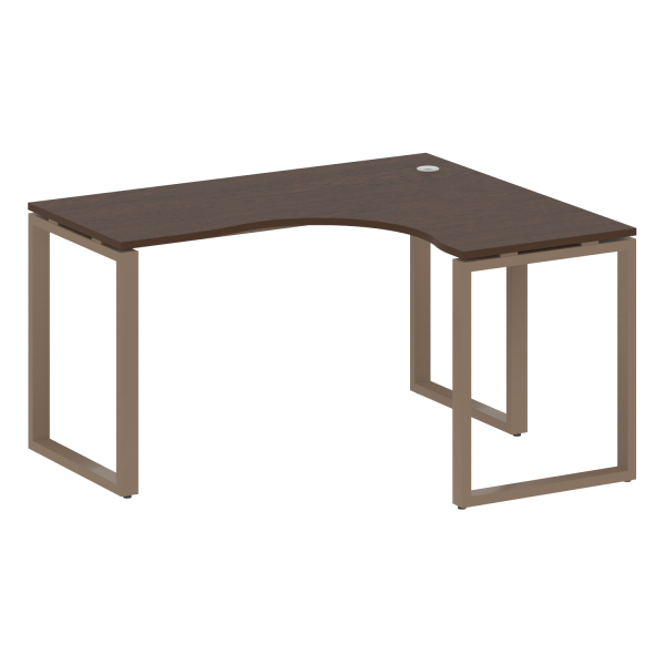 Стол криволинейный правый Metal System Style БО.СА-3 Пр 1400x1200x750 (Венге Цаво/Мокко металл) Стол криволинейный правый Metal System Style БО.СА-3 Пр 1400x1200x750 (Венге Цаво/Мокко металл)