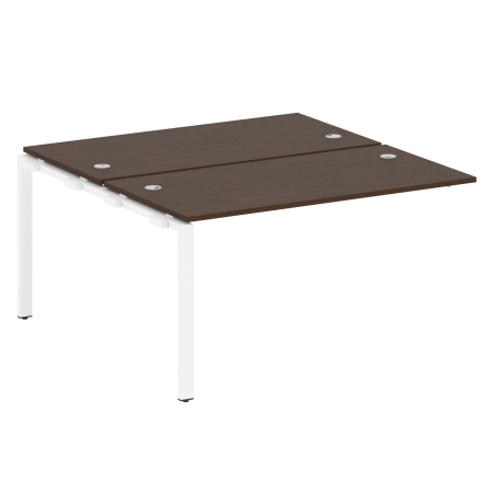 Проходной наборный элемент рабочей станции Metal System Style БП.ПРС-СП-2.3 1400x1475x750 (Венге Цаво/Белый металл)
