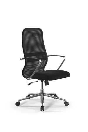 Кресло для руководителя Метта Sit 8 B2-8K - X1+UMF(X1) /Uh00/Wh00/K5cL(M09.B23.G18.W01) (Черный)