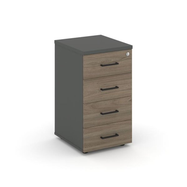 Тумба приставная SN.TPP-001 (416х460х750) (Антрацит/Вяз Благородный)