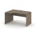 Стол рабочий эргономичный SN-D.SPA-022(L) (1580х800/980х750) (Тиквуд Светлый/Белый) Стол рабочий эргономичный SN-D.SPA-022(L) (1580х800/980х750) (Тиквуд Светлый/Белый)