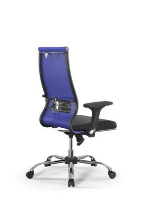 Кресло для руководителя Метта Sit 10 B2-163D - T+Extra /Km00/Wm12/D02P(M09.B21.G20.W01 (Васильковый | Черный) Кресло для руководителя Метта Sit 10 B2-163D - T+Extra /Km00/Wm12/D02P(M09.B21.G20.W01 (Васильковый | Черный)
