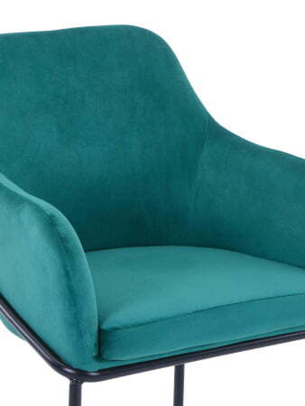 Стул Сандра велюр изумрудный (Стул Сандра изумрудный)