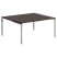 Стол двойной Xten Gloss XGWST 1614.1 1600x1406x750 (Легно темный)