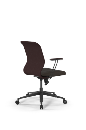 Кресло для руководителя Метта Sit 8 Mr4-4T - Vivaldi /Uh00/Wh12/T4mV-b(M09.B11.G19.W02) (Темно-коричневый)