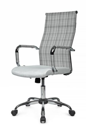 Кресло Art RCH 6017H Серо-белый (Серо-белый) Кресло Art RCH 6017H Серо-белый (Серо-белый)