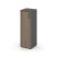 Шкаф средний узкий SN.STU.E-204(L) (400х400х1203) (Антрацит/Тиквуд Светлый) Шкаф средний узкий SN.STU.E-204(L) (400х400х1203) (Антрацит/Тиквуд Светлый)