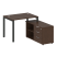 Рабочая станция с опорной тумбой правая Metal System Style БП.РС-СТС-2.1 Пр 1100x1520x750 (Дуб Наварра/Серый металл) Рабочая станция с опорной тумбой правая Metal System Style БП.РС-СТС-2.1 Пр 1100x1520x750 (Дуб Наварра/Серый металл)