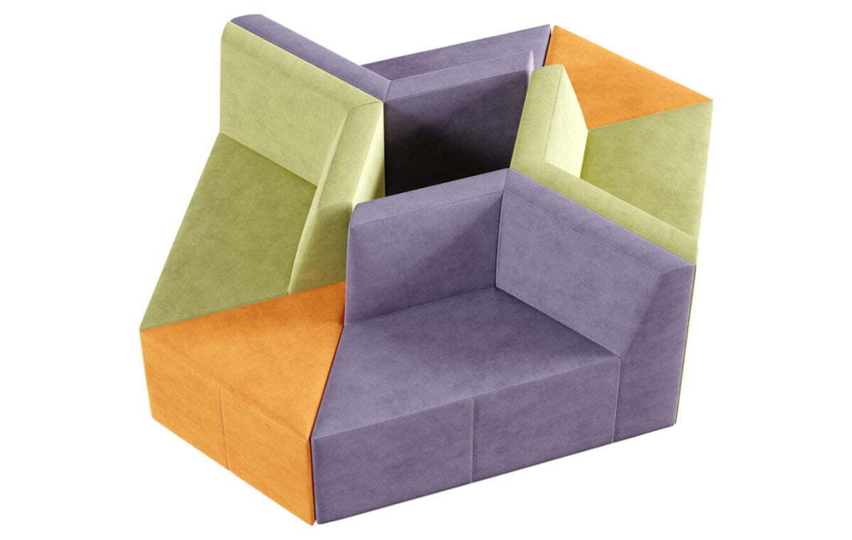 Диваны модульные Оригами