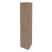 Шкаф высокий узкий правый Onix O.SU-1.3R 400x420x1977 (Тиквуд Светлый)