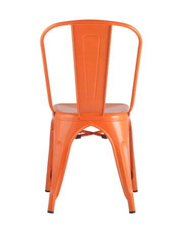 Стул TOLIX оранжевый глянцевый (Стул Tolix оранжевый)