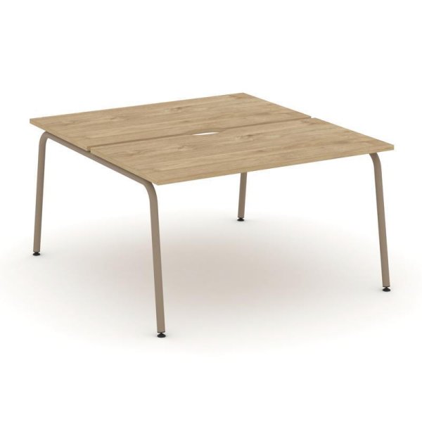 Рабочая станция 2 места ES.D.RS-2.3-VK (1380х1500х750) (Тиквуд Светлый/Металл Латте) Рабочая станция 2 места ES.D.RS-2.3-VK (1380х1500х750) (Тиквуд Светлый/Металл Латте)