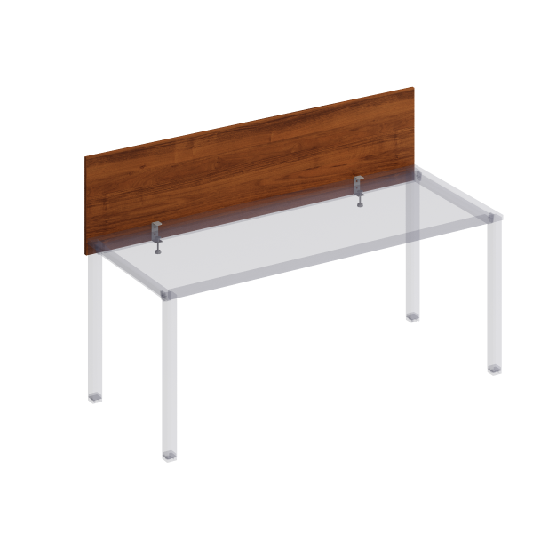 Экран настольный фронтальный с кронштейнами для стола 160 на металлокаркасе КФ Комфорт КФ К.843 1600 (Французский орех) Экран настольный фронтальный с кронштейнами для стола 160 на металлокаркасе КФ Комфорт КФ К.843 1600 (Французский орех)