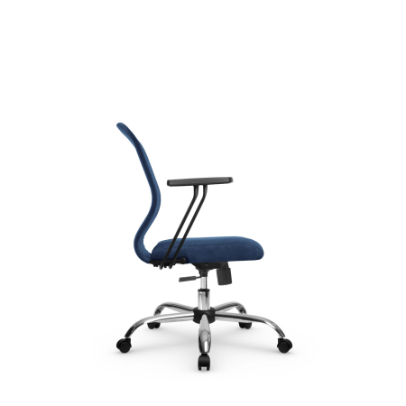 Кресло для руководителя Метта SU-Mr-4(Vivaldi)/подл.109/осн.003 (Светло-синий)