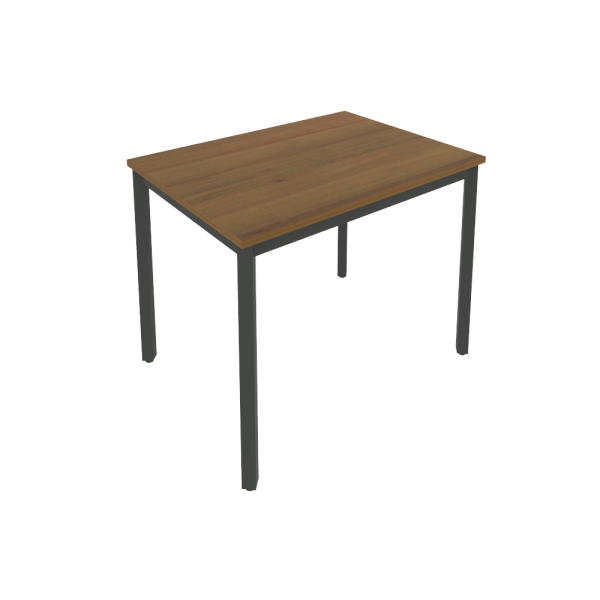 Стол письменный на металлокаркасе Slim С.СП-3 980x720x750 (Орех/Антрацит металл)