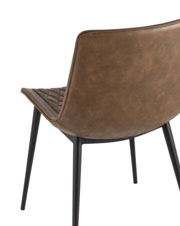 Стул TEXAS экокожа коричневый (Стул Texas коричневый)