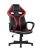 Кресло игровое TopChairs Racer Lighti черное с красным (Геймерское кресло Racer Light черный, красный)