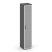 Шкаф высокий узкий универсальный SN.STU.E-109 (400х400х1982) (Антрацит/Тиквуд Светлый/Сатин)