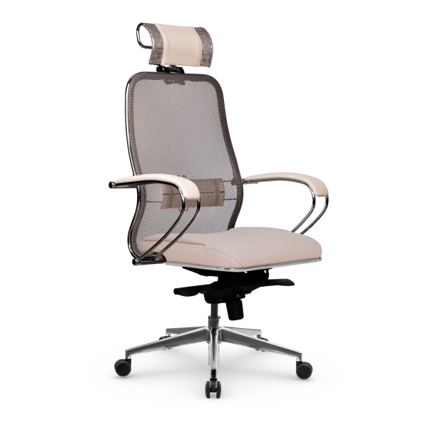 Кресло для руководителя Метта Samurai SL-2.041 MPES (Молочный) Кресло для руководителя Метта Samurai SL-2.041 MPES (Молочный)