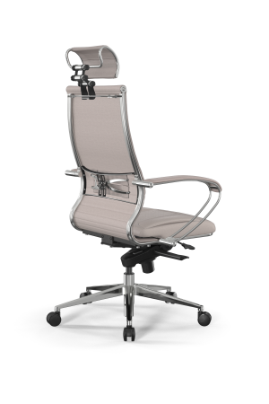 Кресло для руководителя Метта Samurai L2-8K - Infinity /Kc04/Wm06/K2cL/H2cL-3D(M06.B32.G11.W03) (Светло-бежевый)