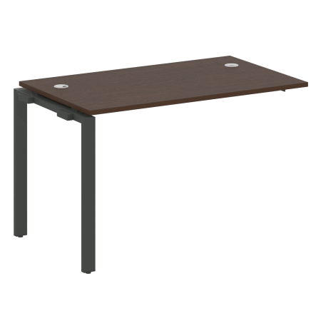 Проходной наборный элемент рабочей станции Metal System Style БП.ПРС-СП-1.2 1200x720x750 (Венге Цаво/Антрацит металл)