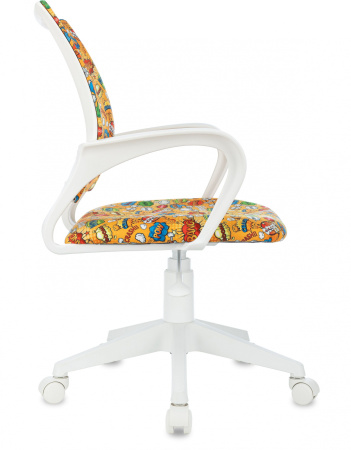 Кресло детское BUROKIDS 1 W оранжевый бэнг крестов. пластик пластик белый (Оранжевый) Кресло детское BUROKIDS 1 W оранжевый бэнг крестов. пластик пластик белый (Оранжевый)