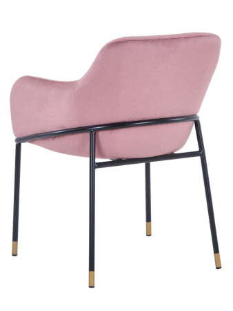 Стул Сандра велюр пыльно-розовый (Стул Сандра пыльно розовый)