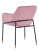 Стул Сандра велюр пыльно-розовый (Стул Сандра пыльно розовый)