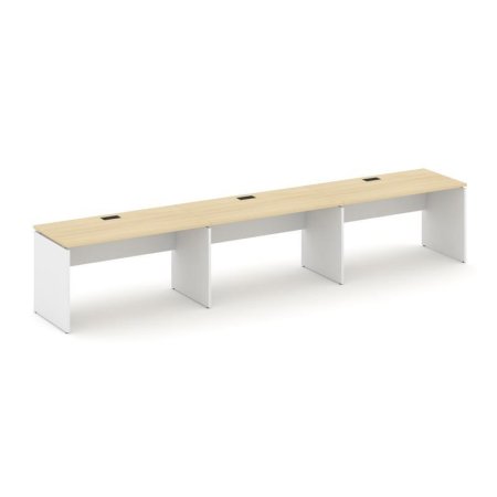 Рабочая станция 1 сторонняя SN-D.ORS-032 (3540х600х750) (Акация Лорка/Белый)