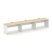 Рабочая станция 1 сторонняя SN-D.ORS-031 (2940х600х750) (Тиквуд Светлый/Антрацит) Рабочая станция 1 сторонняя SN-D.ORS-031 (2940х600х750) (Тиквуд Светлый/Антрацит)