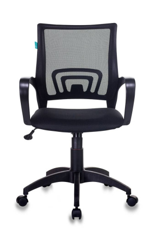 Кресло Бюрократ CH-695N/BLACK спинка сетка черный TW-01 сиденье черный TW-11 (Компьютерное кресло CH-695N черный)