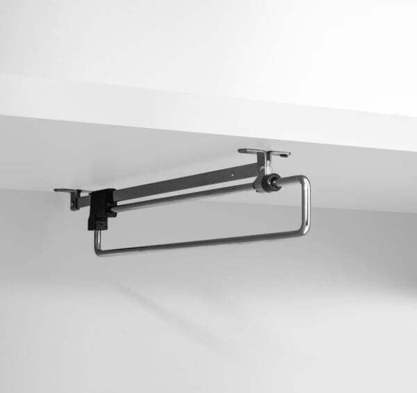 Вешалка телескопическая L35 RU-008 350 NI (Никель)