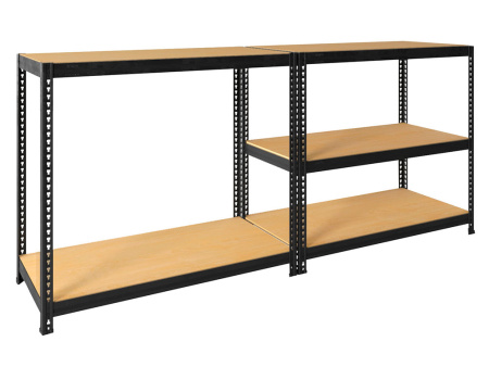 Стеллаж SBL 180KD/75x35/5 (Черный)