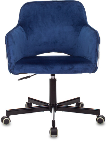 Кресло CH-380M сапфировый Italia 17 зигзаг крестов. металл (Синий) Кресло CH-380M сапфировый Italia 17 зигзаг крестов. металл (Синий)