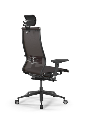 Кресло для руководителя Метта SynchroSit 10 L2-107D - TV /Km00/Nb00/D03P/H3mL-3D(M24.B11.G19.W04) (Коричневый) Кресло для руководителя Метта SynchroSit 10 L2-107D - TV /Km00/Nb00/D03P/H3mL-3D(M24.B11.G19.W04) (Коричневый)