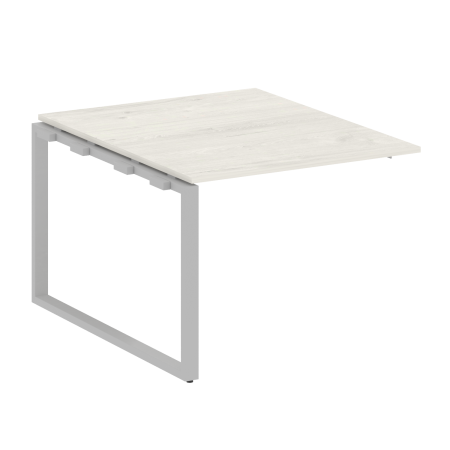Проходной наборный элемент переговорного стола Metal System Style БО.ППРГ-1 1000x1235x750 (Дуб Наварра/Серый металл)