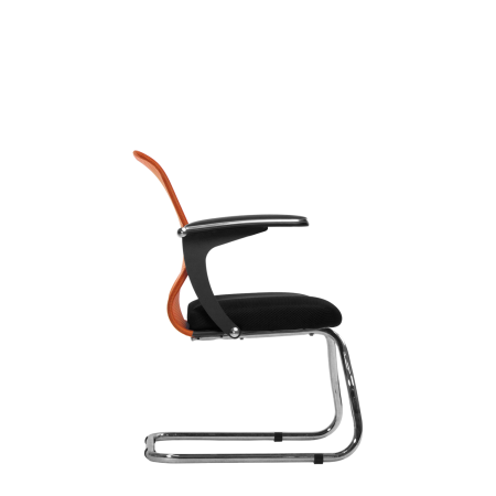 Кресло для руководителя Метта SU-M-4/подл.160/осн.007 (Черный | Оранжевый)