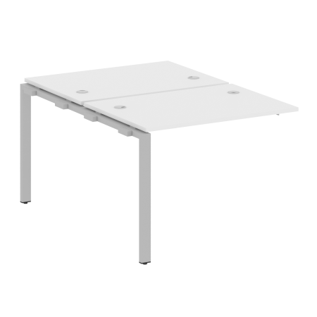 Проходной наборный элемент рабочей станции Metal System Style БП.ПРС-СП-2.1 1000x1475x750 (Белый/Серый металл)
