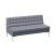 Диван без подлокотников трехместный FR-D-03 (Enzo 994/Металл Серый)