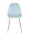 Стул Валенсия велюр пыльно-голубой хромированные ножки (Стул Валенсия пыльно-голубой)