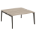 Рабочая станция на деревянных опорах Onix Wood OW.D.RS-2.4.8 1580x1635x750 (Тиквуд Светлый/Дуб Темный) Рабочая станция на деревянных опорах Onix Wood OW.D.RS-2.4.8 1580x1635x750 (Тиквуд Светлый/Дуб Темный)