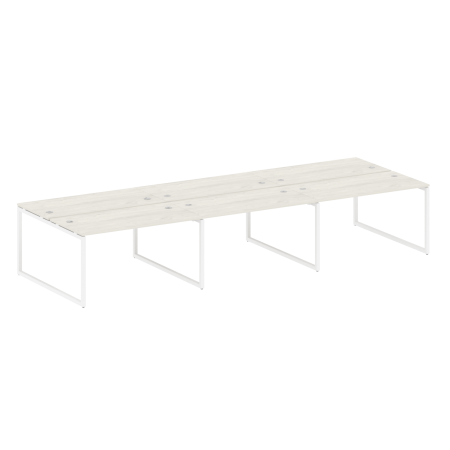 Рабочая станция Metal System Style БО.СМ-6.3 4200x1475x750 (Акация/Антрацит металл)